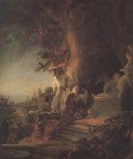 REMBRANDT Harmenszoon van Rijn Christ appearing to Mary Magdalen (mk33) oil on canvas